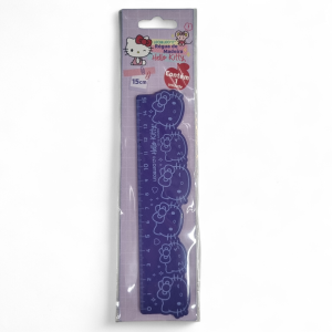 Régua de Madeira 15 cm Hello Kitty - Leo&Leo