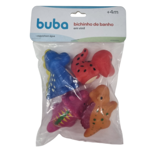 Bichinhos de Banho em Vinil - Buba