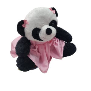 Brinquedo de Pelúcia Panda com Vestido - Mury Baby