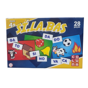 Jogo Sílabas 28 Peças - Coluna