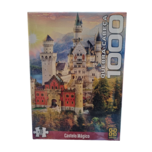 Quebra-Cabeça Castelo Mágico 1000 Peças - Grow
