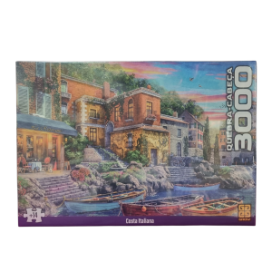 Quebra-Cabeça Costa Italiana 3000 Peças - Grow