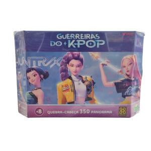 Quebra-Cabeça Panorama Guerreiras do K-Pop 350 Peças - Grow