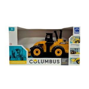 Trator Carregadeira de Brinquedo Columbus - Roma Brinquedos