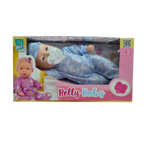 Boneca Belly Baby com Chupeta - Super Toys