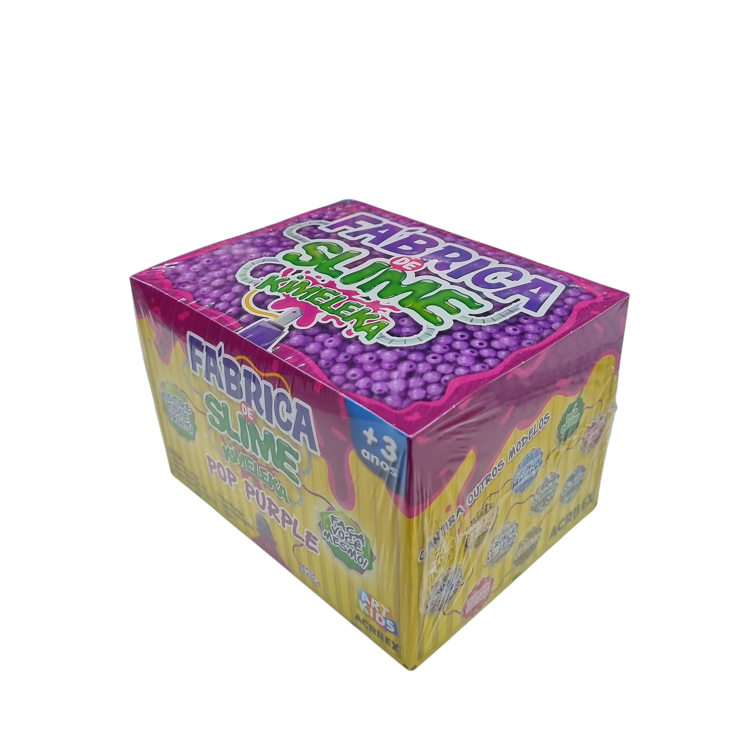 Kit Fábrica de Slime Kimeleka Infantil - Acrilex Kit Fábrica de Slime Kimeleka Infantil - Acrilex