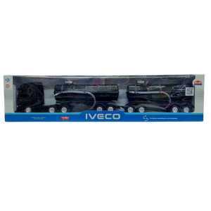 Caminhão Iveco S-Way Rodotrem Tanque com Mangueira 1 30 - Usual Brinquedos