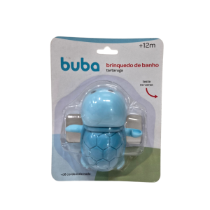 Brinquedo de Banho Tartaruga com Corda Giratória para Bebê - Buba
