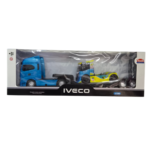 Caminhão Iveco S-Way Usual Racing Copa Truck com Carreta - Usual Brinquedos
