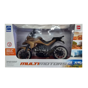 Moto Infantil Multi Motors com Pneus Emborrachados Estilo Realista - Roma Brinquedos