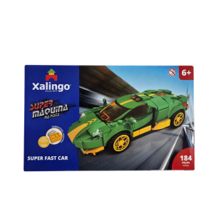 Blocos de Montar Super Fast Car Super Máquinas 184 Peças - Xalingo