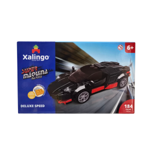Blocos de Montar Supermáquina na Pista Deluxe Speed 184 Peças - Xalingo