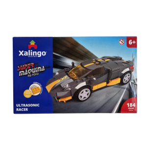 Blocos de Montar Ultrasonic Racer Super Máquinas 184 Peças - Xalingo