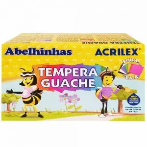 Tempera Guache 6 Cores - Acrilex