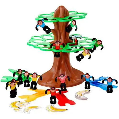 Jogo Pula Macaco - Estrela, acerte um macaco na árvore e ganhe uma banana