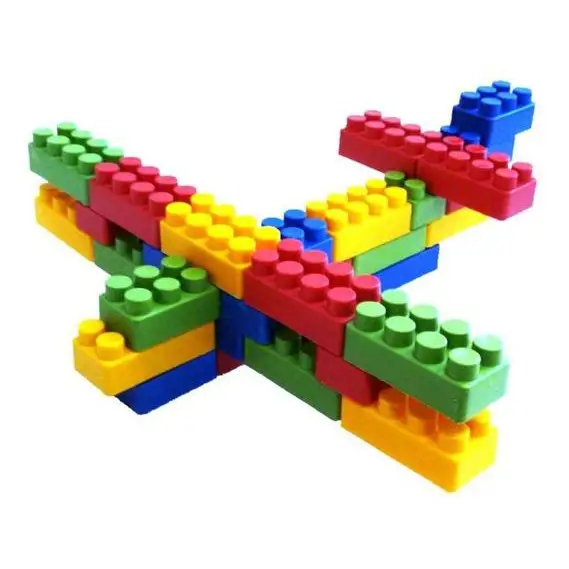 Blocos de Montar Magic Block com 70 Peças - Simo Toys, para montar e se divertir