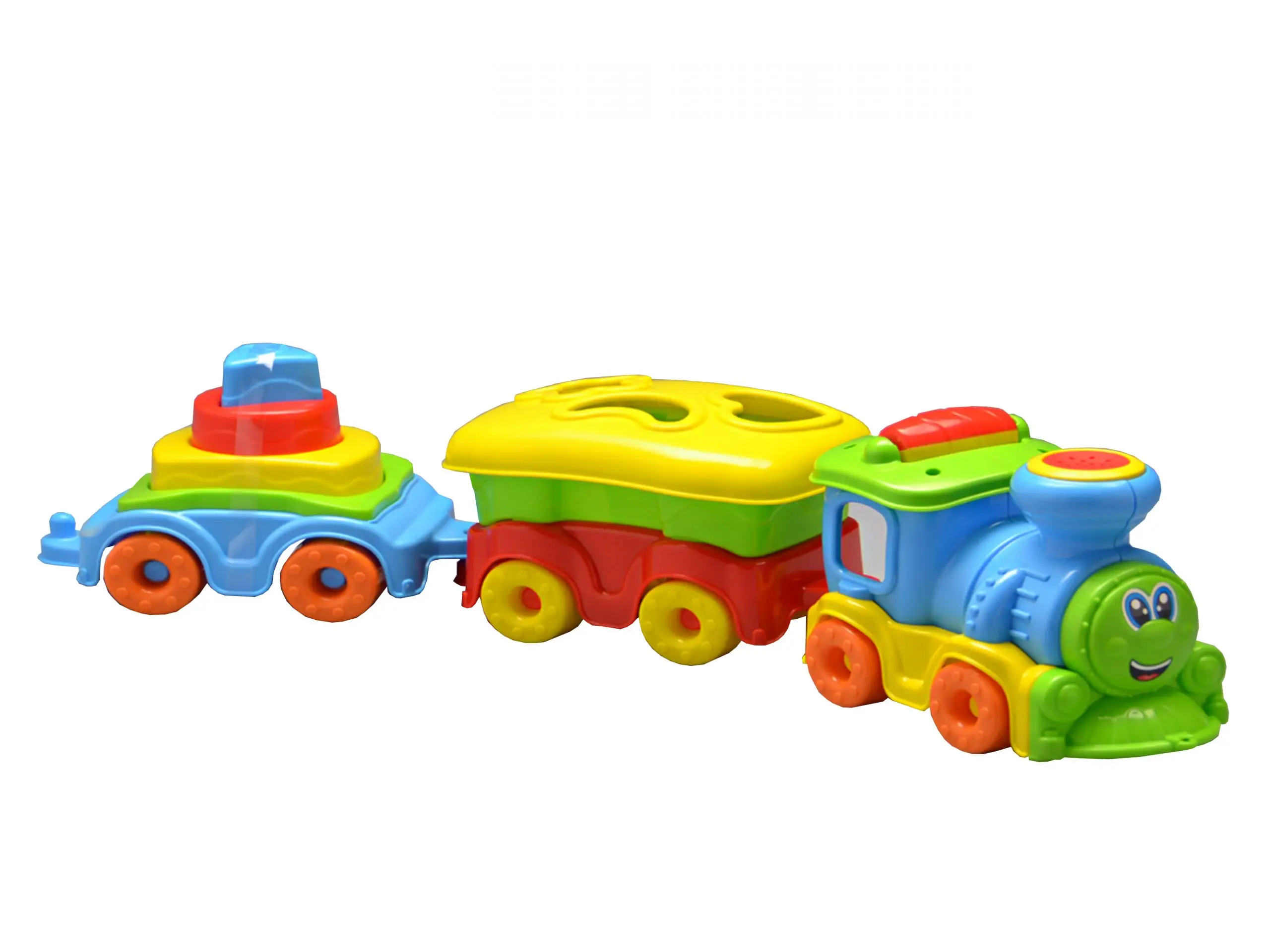 Trem Didático João Fumaça com Vagões com Som - Maral, para aprender brincando! Trem Didático João Fumaça com Vagões com Som - Maral, para aprender brincando!