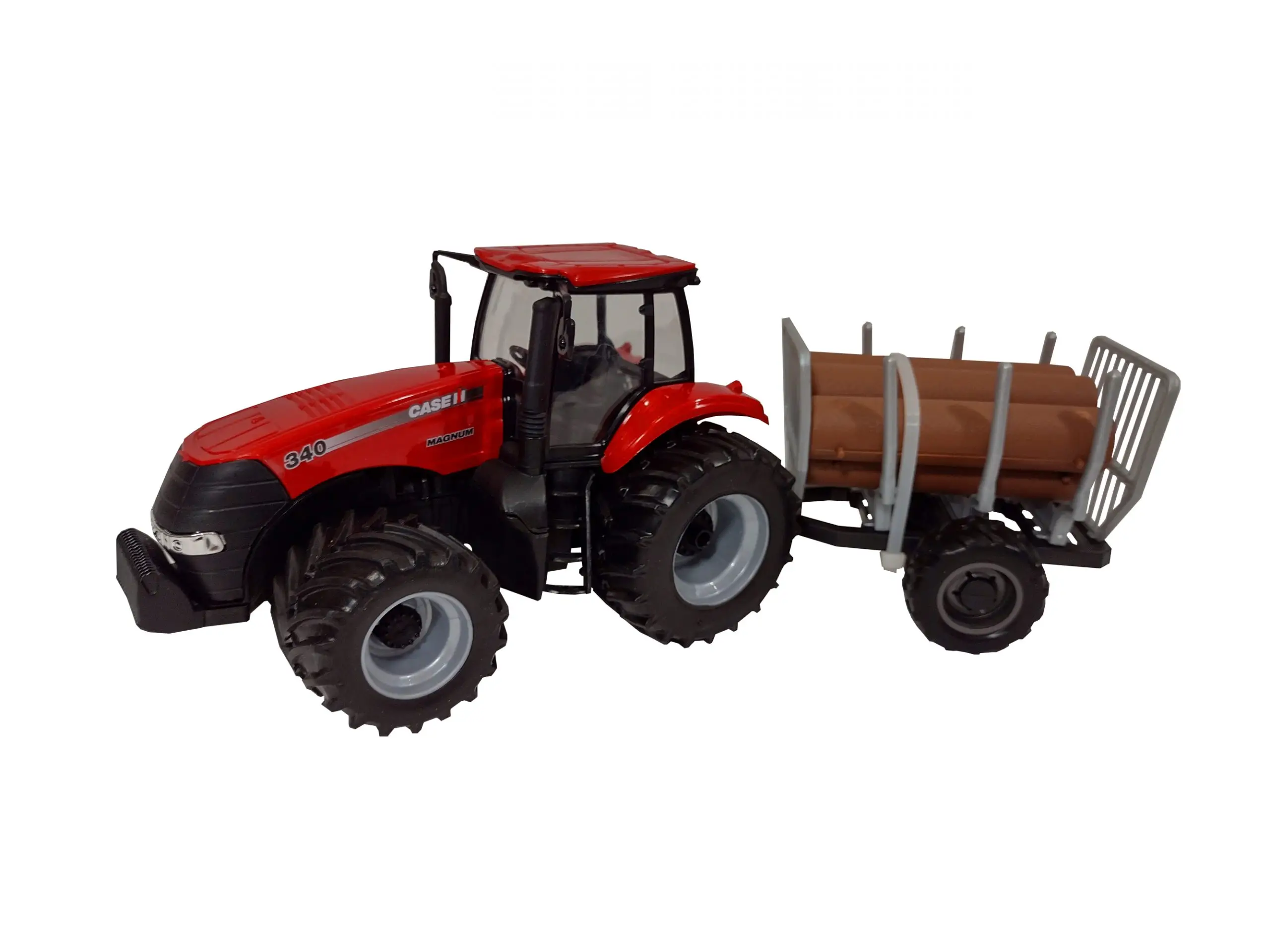 Carrinho Case Agriculture Trator Magnum Implementos – Usual Brinquedos, rodas livres e alta qualidade