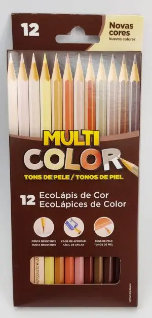 Lápis de cor Tons de Pele - Multi Color