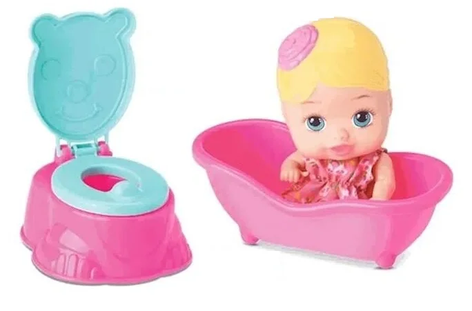 Boneca Little Dolls Casinha – Diver Toys