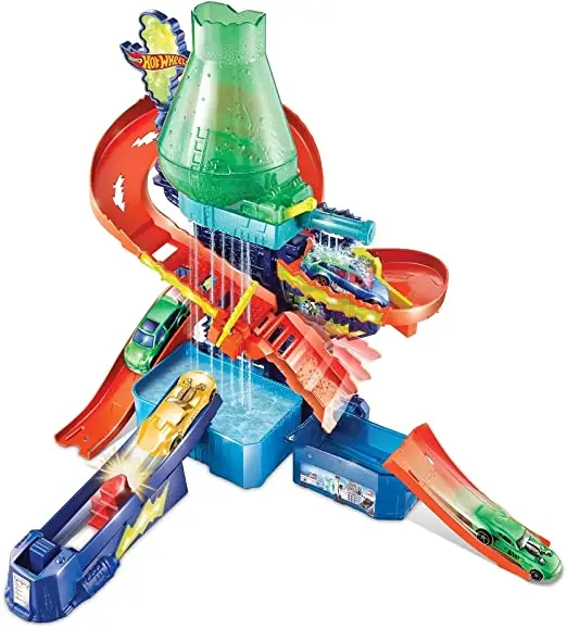 Pista Hot Wheels City Estação Cientifica Color Shifters – Mattel