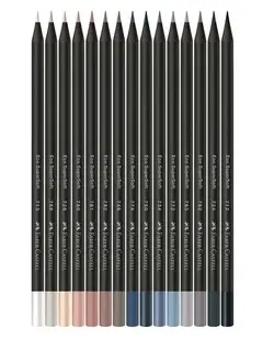 Lápis de Cor Supersoft 15 cores Neutras – Faber Castell
