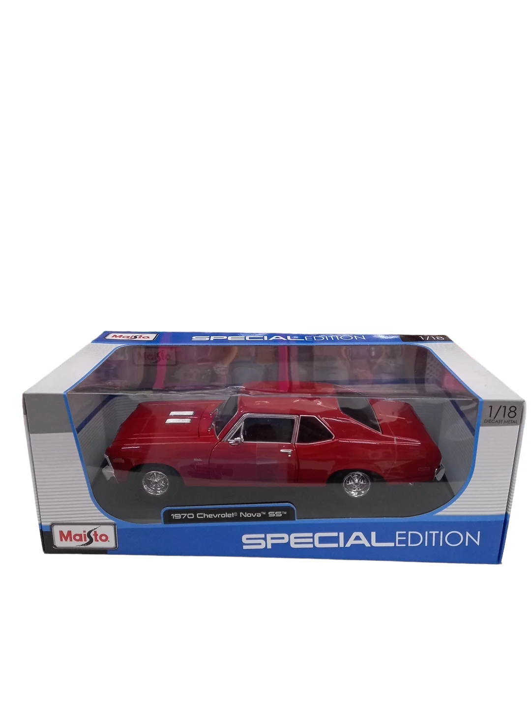 Miniatura 1970 Chevrolet Nova SS Special Edition 1/18 – Maisto