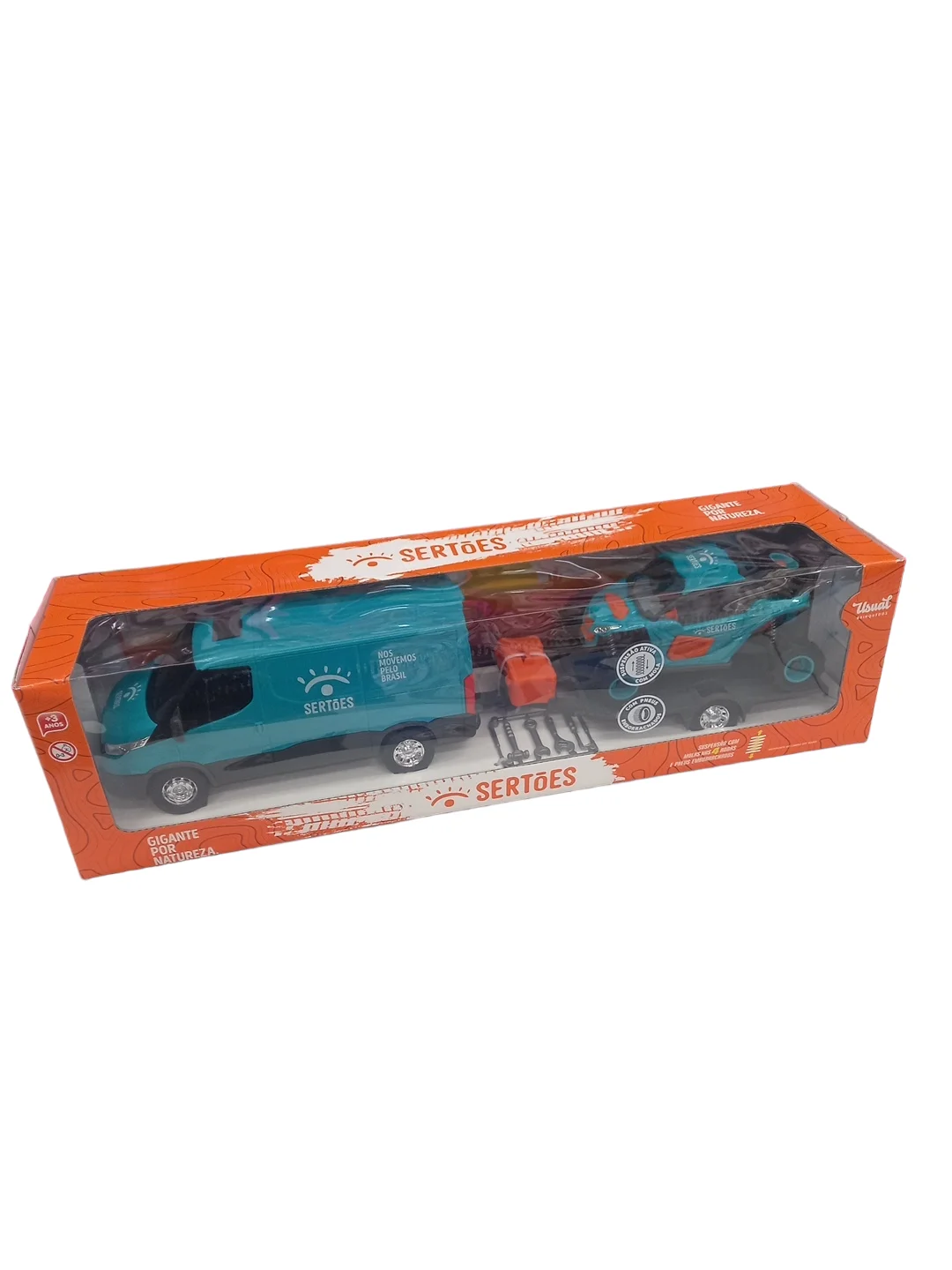 Carrinho Sertões Equipe Rally – Usual Brinquedos