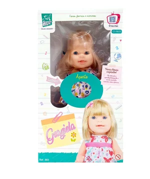 Boneca Graziela Com Cabelo Frases - Super Toys