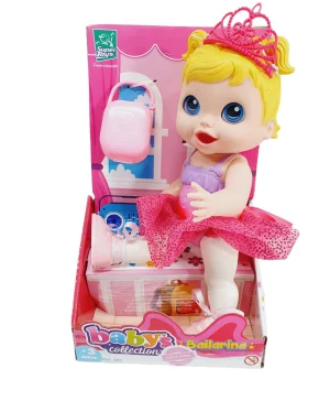 Boneca Bailarina Baby's Collection - Super Toys