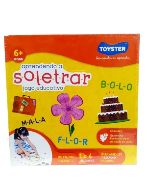 Jogo Educativo Aprendendo A Soletrar - Toyster
