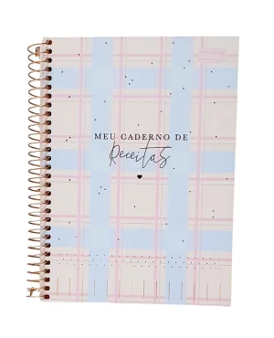 Meu Caderno De Receitas Com Adesivos 80 Folhas - Tilibra
