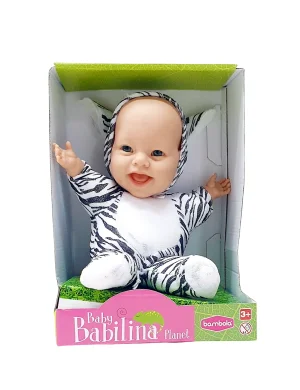 Boneca Baby Babilina Planet Zebrinha - Bambola