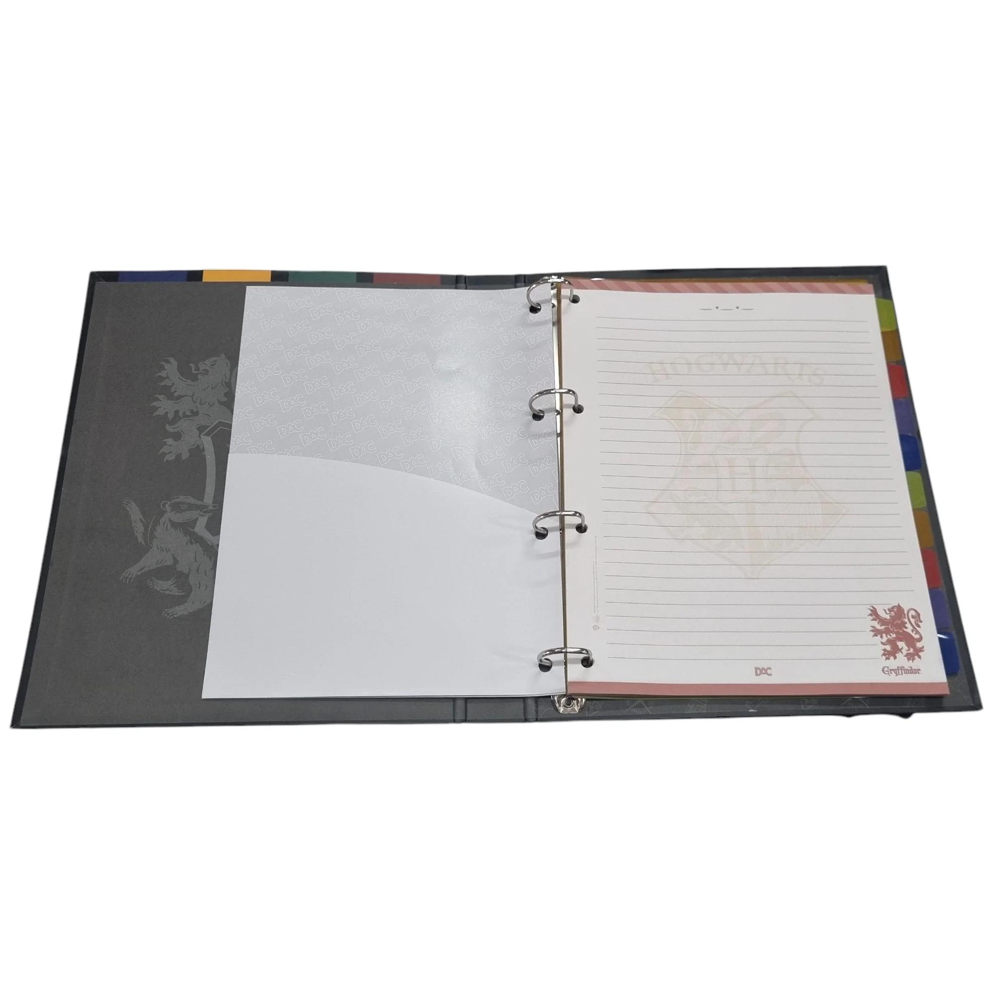 Caderno Argolado Universitário Harry Potter com Fechamento Elástico 48 Folhas - DAC