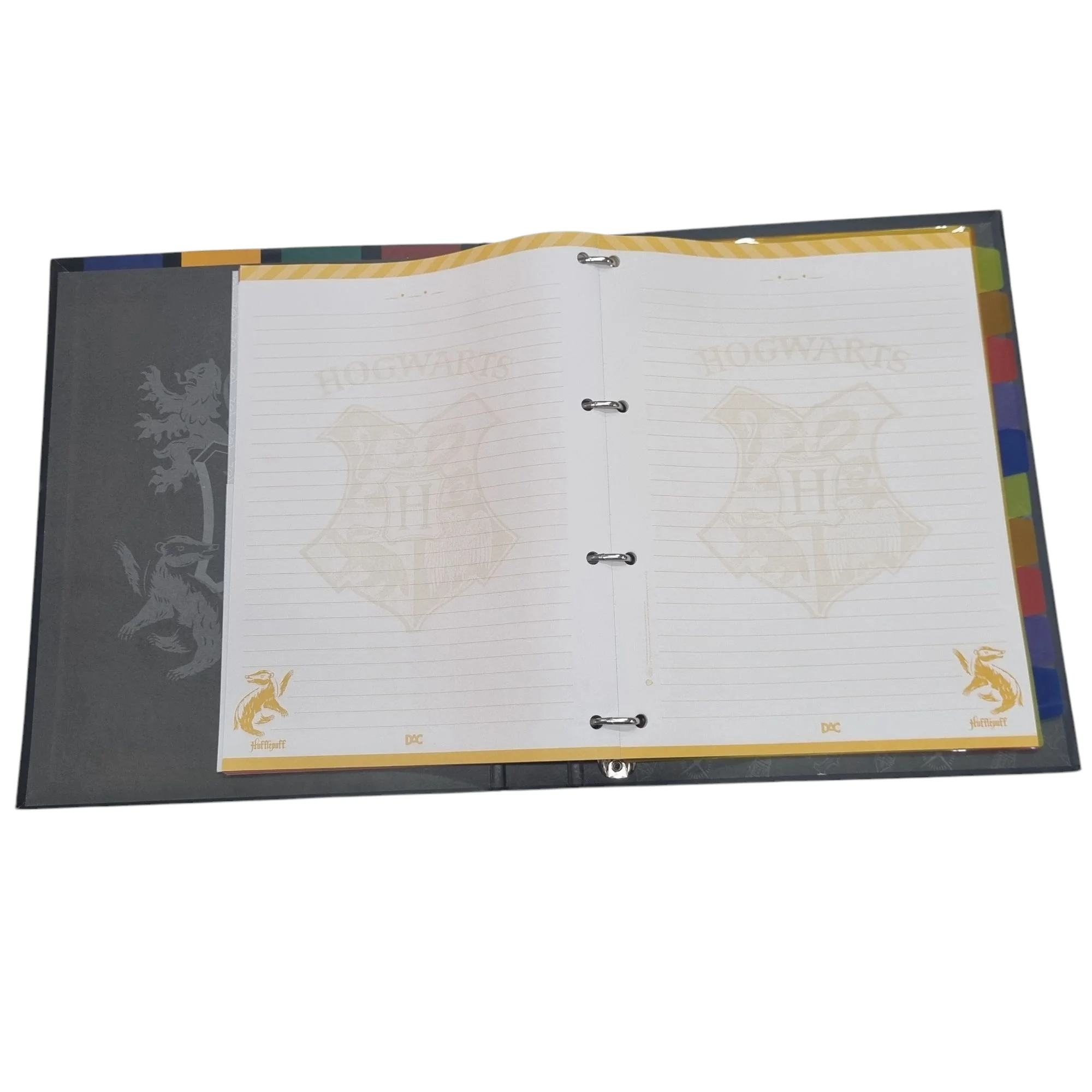 Caderno Argolado Universitário Harry Potter com Fechamento Elástico 48 Folhas - DAC