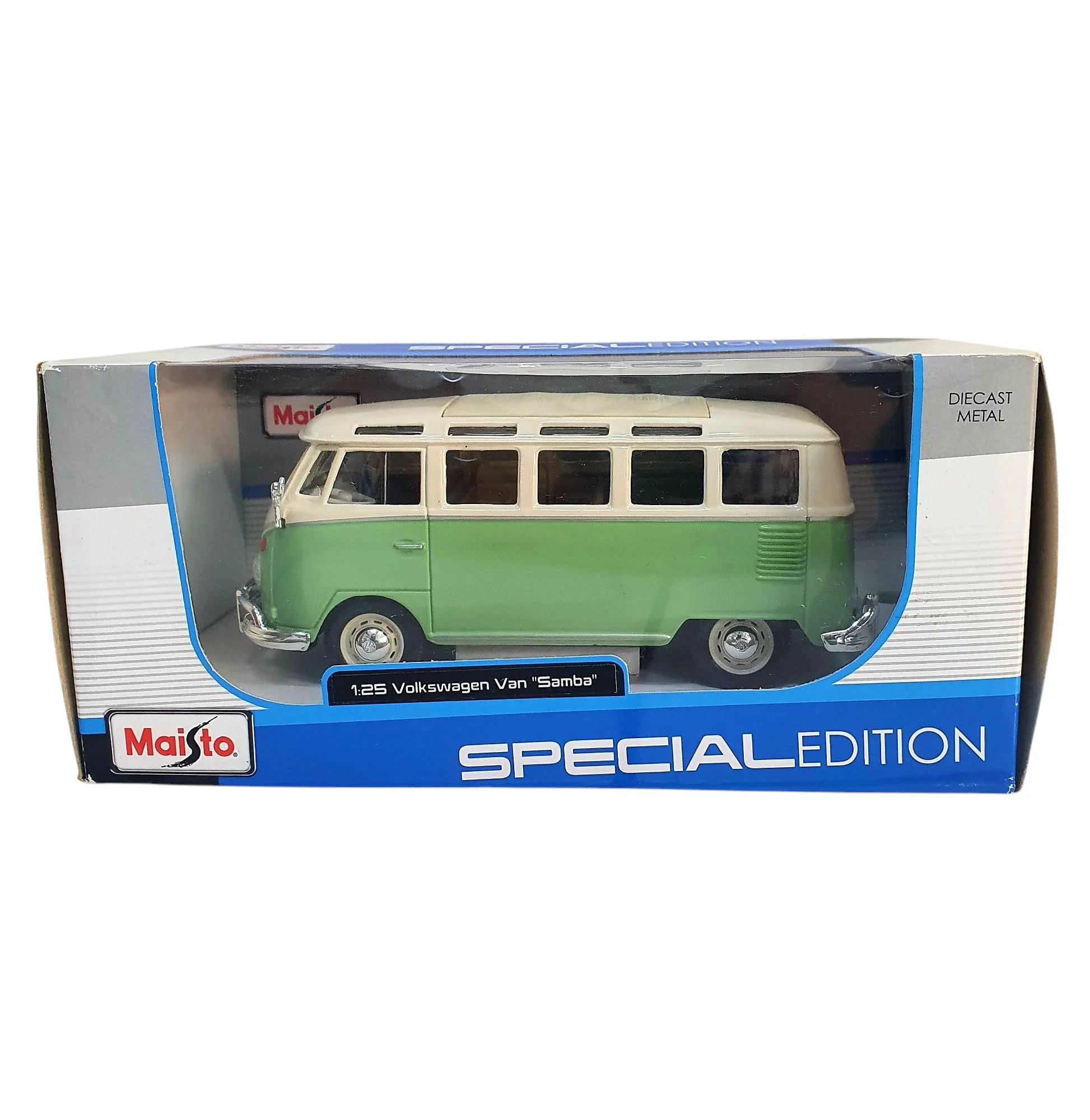 Miniatura Volkswagen Van "Samba" Special Edition 1/25 - Maisto Miniatura Volkswagen Van "Samba" Special Edition 1/25 - Maisto