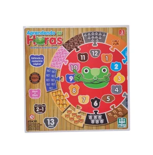 Jogo Aprendendo As Horas - Nig Brinquedos