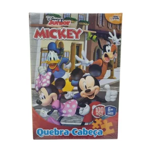 Quebra-Cabeça Disney Junior Mickey 100 Peças - Toyster