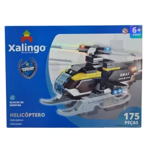 Blocos de Montar Helicóptero Forças Especiais - Xalingo Brinquedos