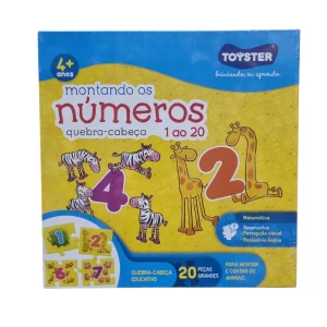 Jogo Montando os Números do 1 ao 20 - Toyster