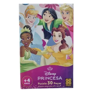 Quebra-Cabeça Dinsey Princesa 30 Peças - Grow