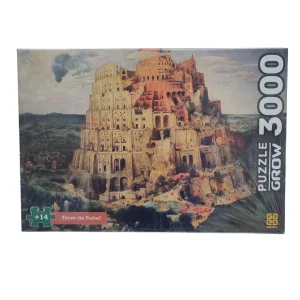 Quebra-Cabeça Torre de Babel 3000 Peças - Grow