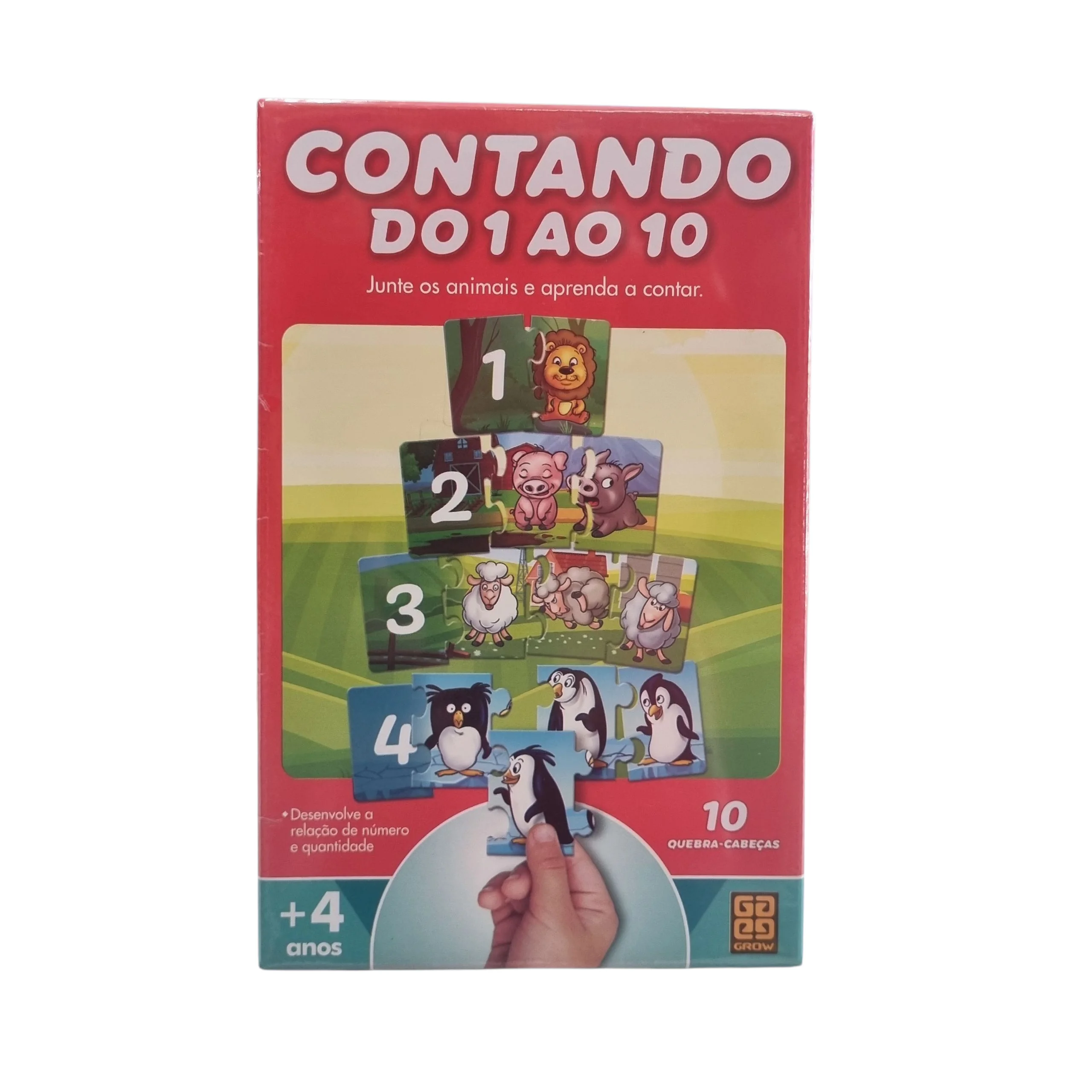 Jogo Contando do 1 ao 10 - Grow