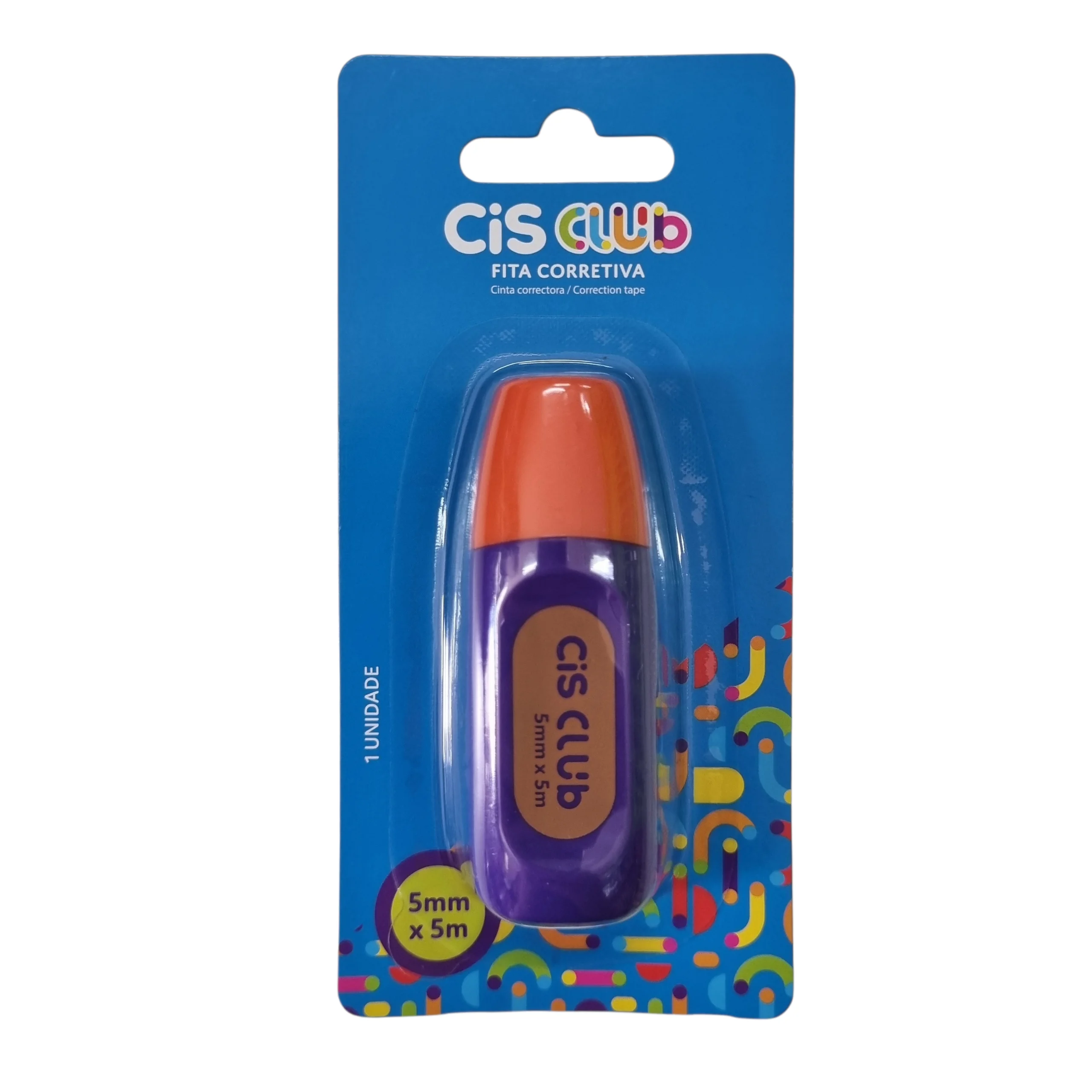 Fita Corretiva 5x5mm Club - Cis