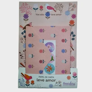 Papel de Carta Leve Amor - FinaIdeia