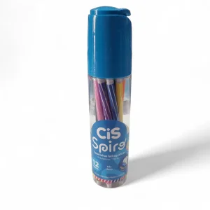 Caneta Hidrográfica Spiro 12 Cores Pote - CiS