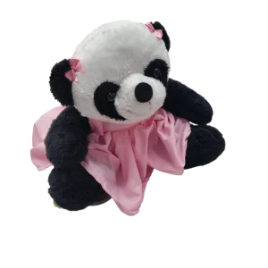 Brinquedo de Pelúcia Panda com Vestido - Mury Baby