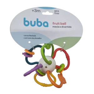 Chocalho Mordedor Fruit Ball - Buba