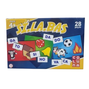 Jogo Sílabas 28 Peças - Coluna