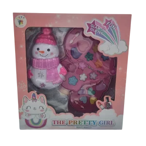 Conjunto Maquiagem de Brinquedo para Bonecas Pretty Girl Kit Beleza Infantil - Import Toys Abou Khir